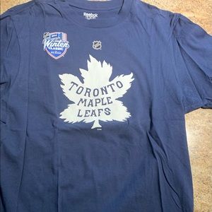 Reebok Toronto Maple Leafs Kadri Winter Classic tshirt. Practically New. Large